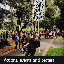 national grassroots environmental events and social justice events calendar for Australia