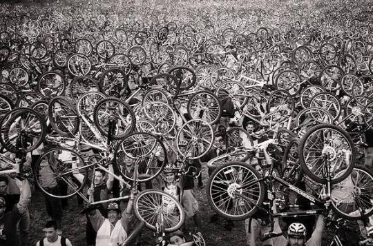 critical mass bike ride